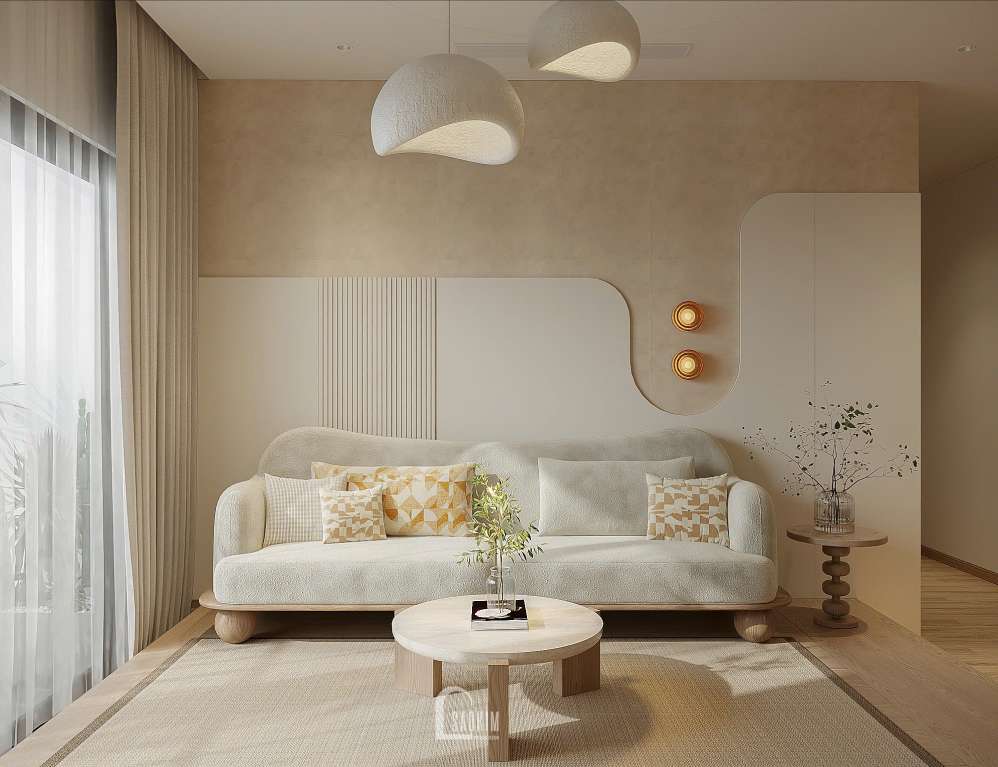 Thiết kế nội thất chung cư 87m2 Hinode City phong cách Wabi Sabi- Chạm Tới Chiều Sâu Của An Yên